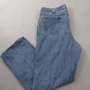 Cinch Mens Straight Jeans Size 40 x 34 Blue Denim Light Wash 5 Pocket Cotton